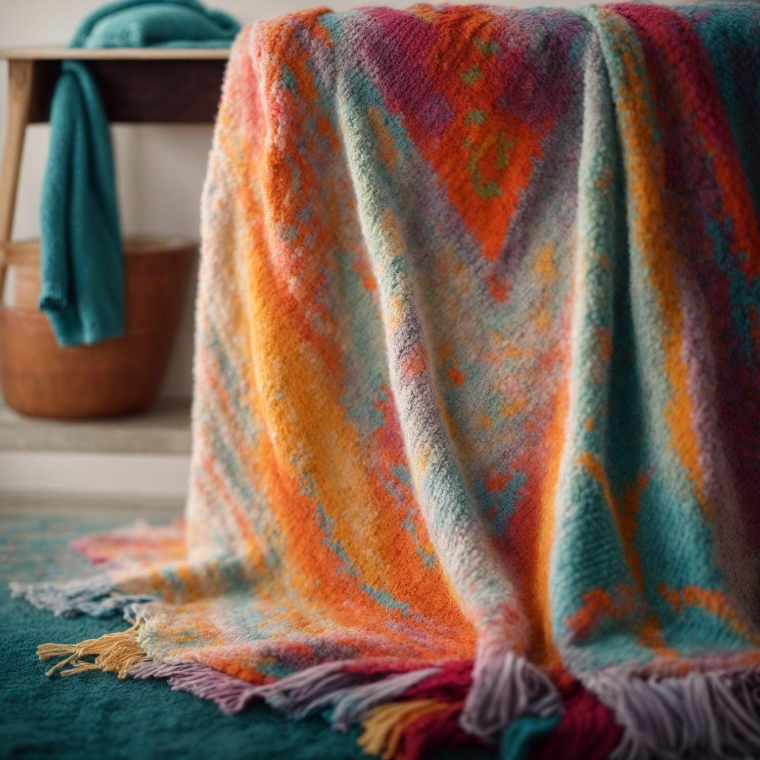 How to Wash and Dry a Knitted Blanket SanHom