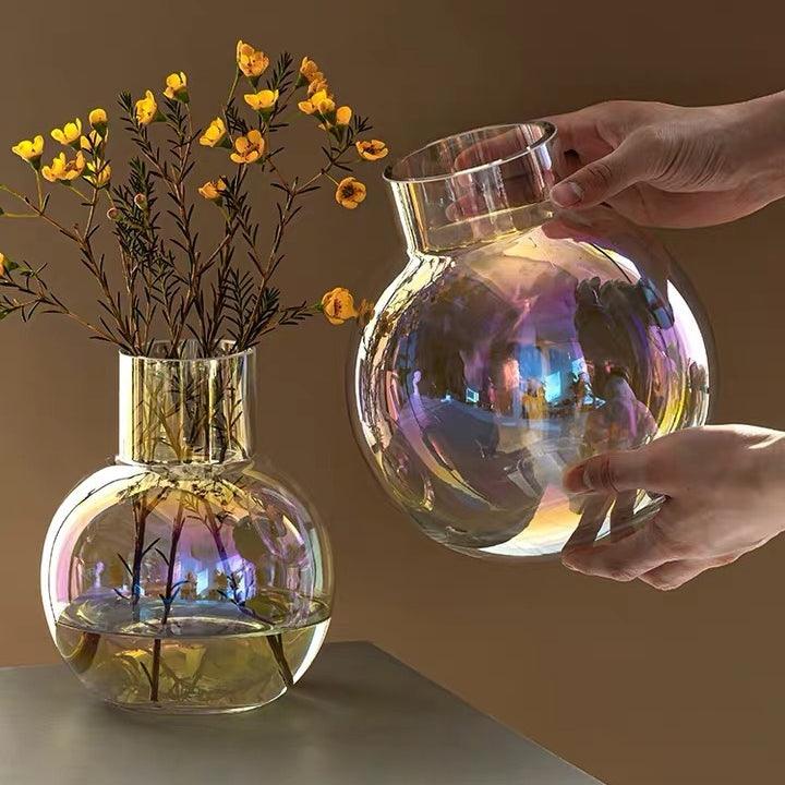 Creative Glass Vase Transparent Modern Vase  