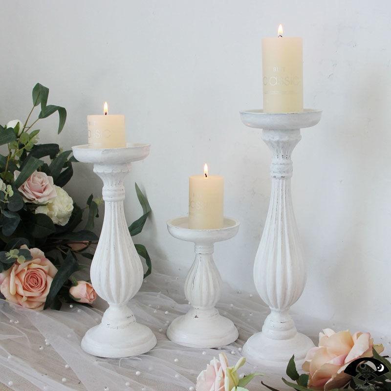 Candle Light Candle Holder Wooden Ornaments  