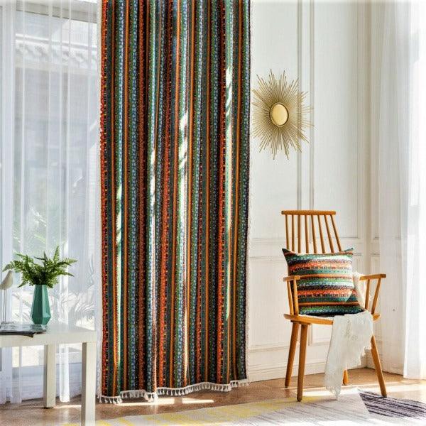 Cinata bohemian style custom made curtain  