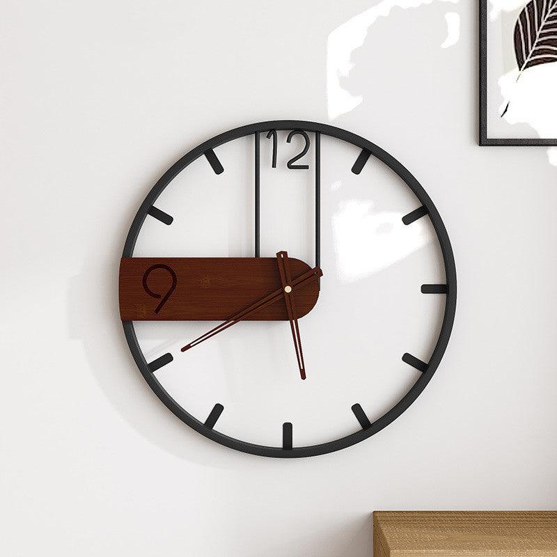 Metal Simple Modern Living Room Wall ClockNo 19 43 cm  