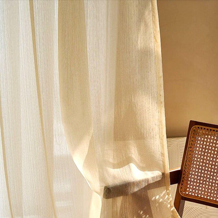 Nelma sparkling sheer custom made curtain  
