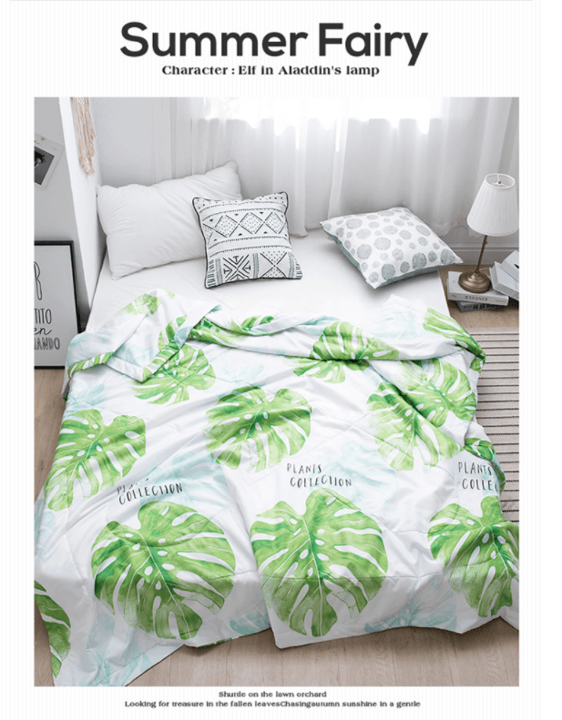 Refreshing Cool Quilt: Air Conditioner Quilted Summer Cotton Quilt  